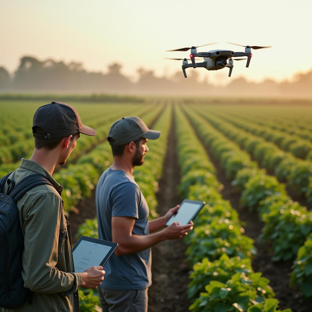 Modern agricultural technology transforming rural farming practices