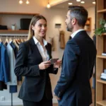 IELTS candidate answering shopping-related questions