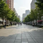 Decline in social connections within modern communities illustrated through empty public spaces