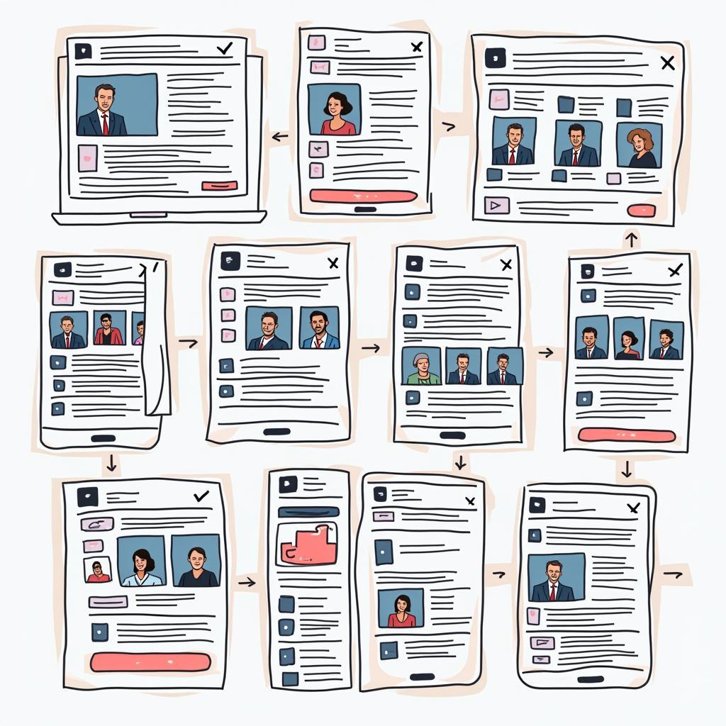 Social media platforms influencing voter opinions during election campaigns