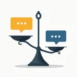 Social media freedom of speech debate showing different perspectives and stakeholders