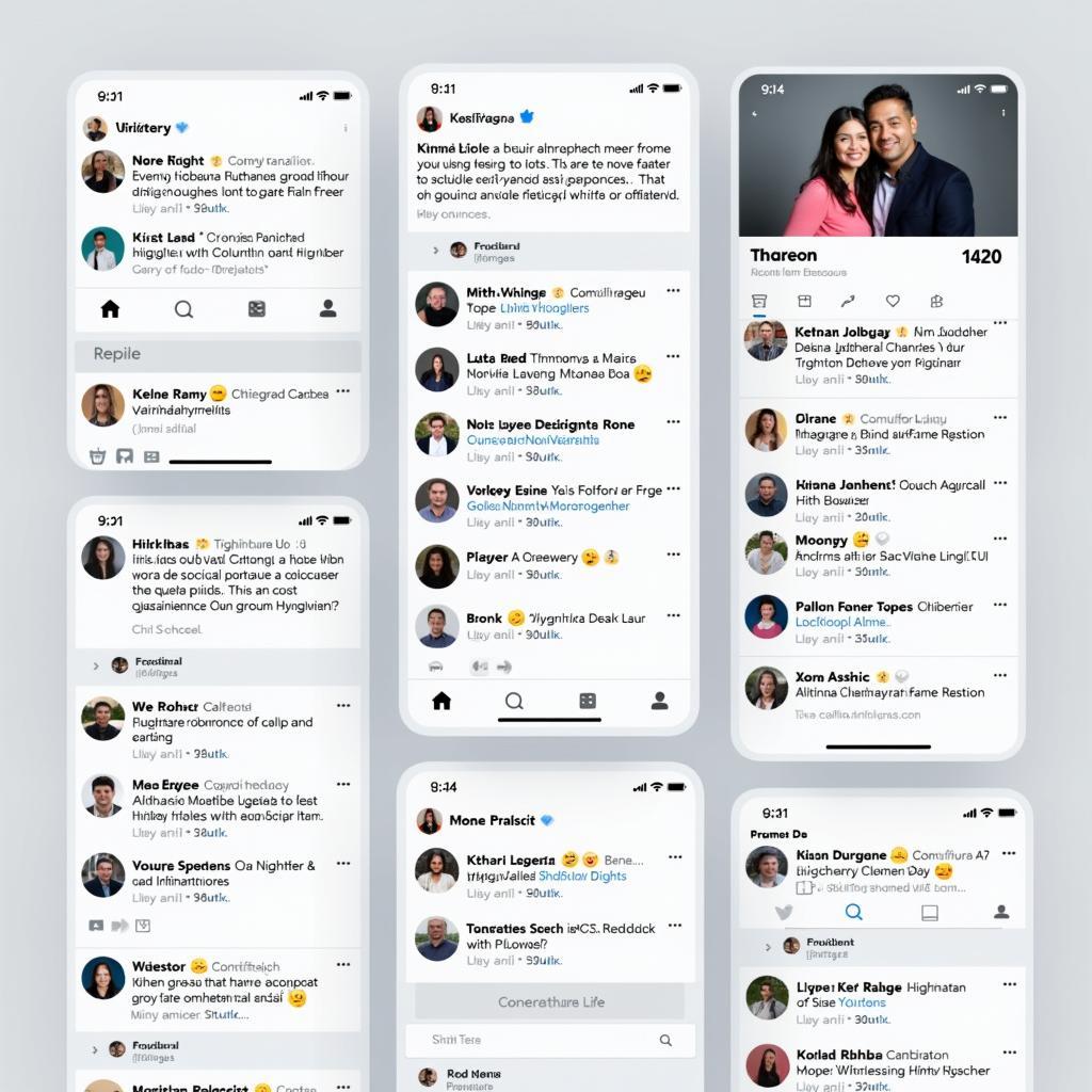 Public figures using social media platforms to engage with followers and promote social causes
