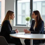 IELTS candidate discussing relaxation activities during speaking test