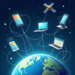 Space research contributions to modern communication technology development