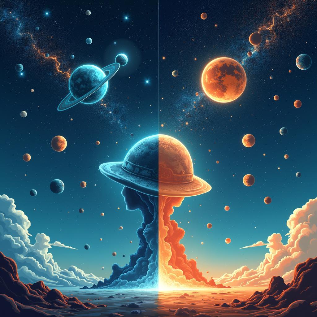 Space research benefits discussion showing diverse perspectives
