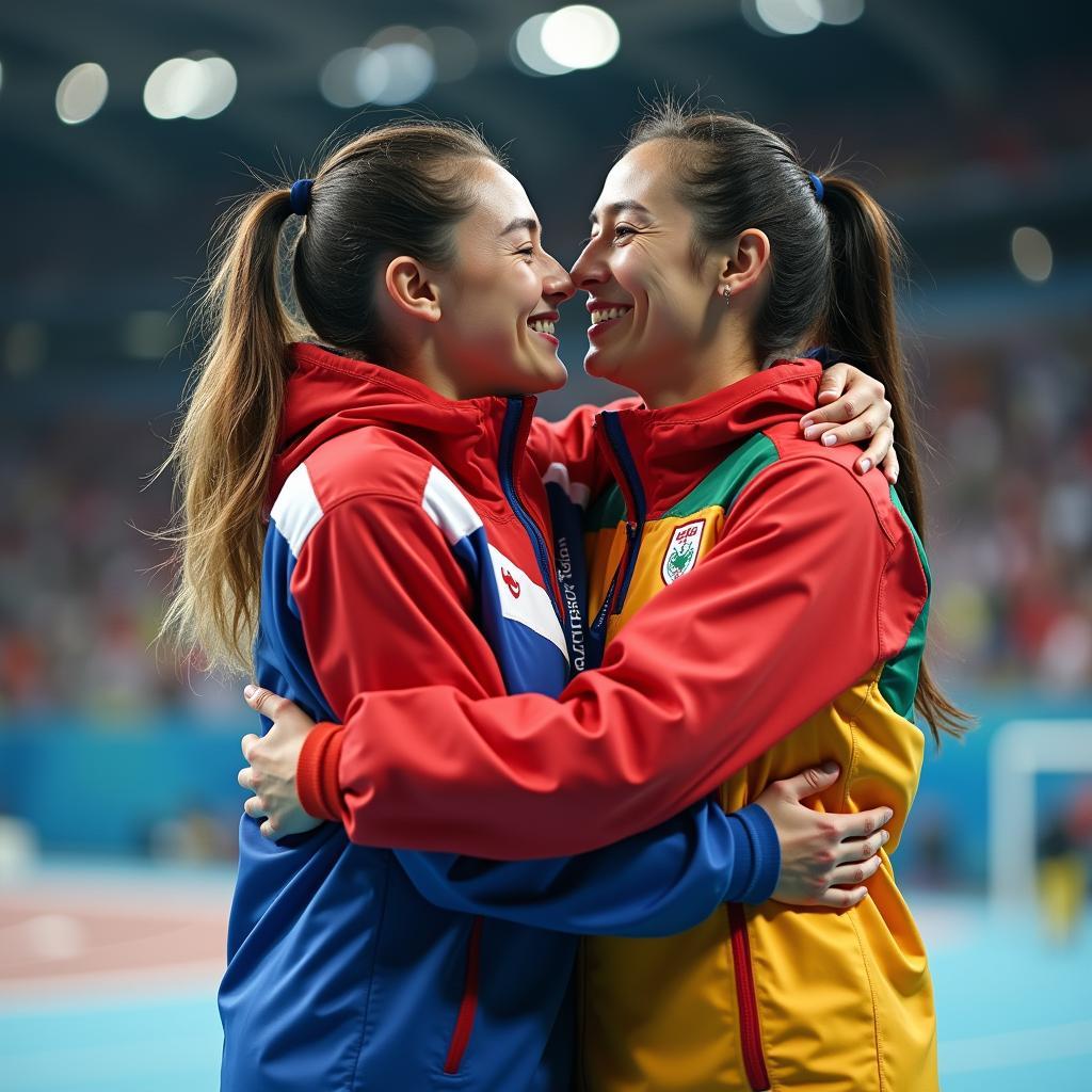 International sporting events promoting peace and unity between nations