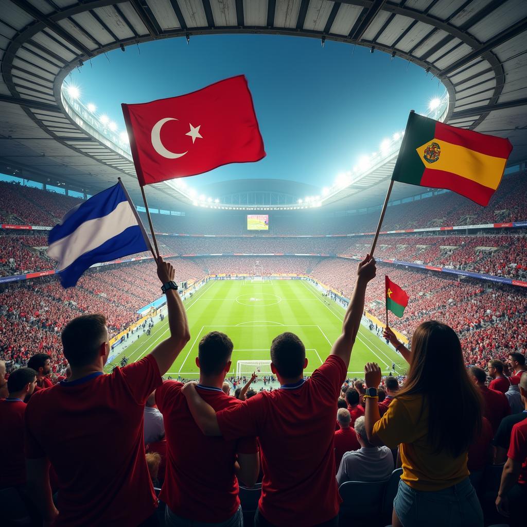 International sports events bringing people together