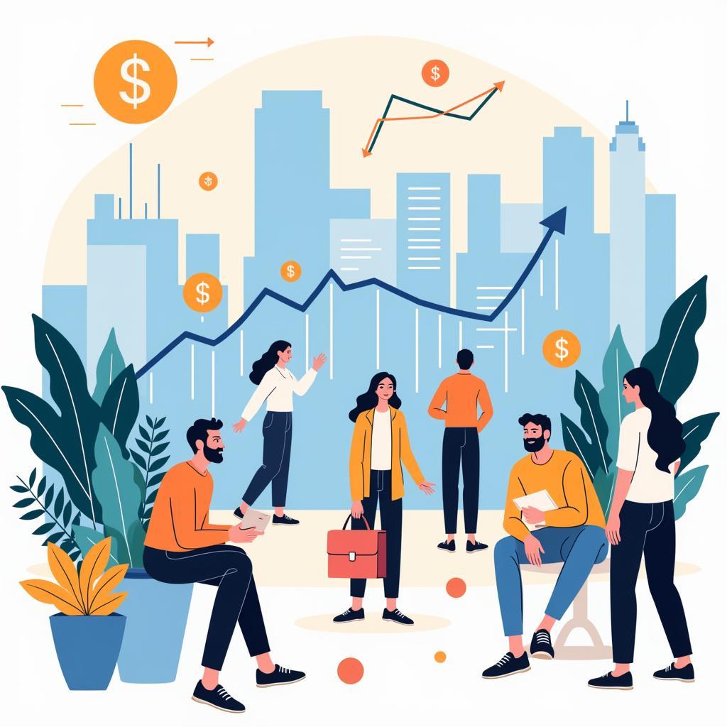 Stock market fluctuations affecting ordinary citizens daily activities