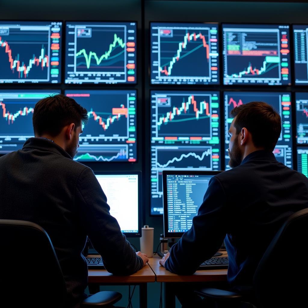 University students analyzing bond market trends and interest rate impacts
