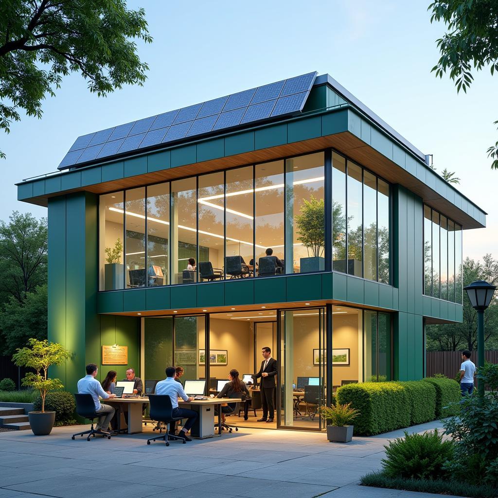 Sustainable banking practices and environmental protection initiatives