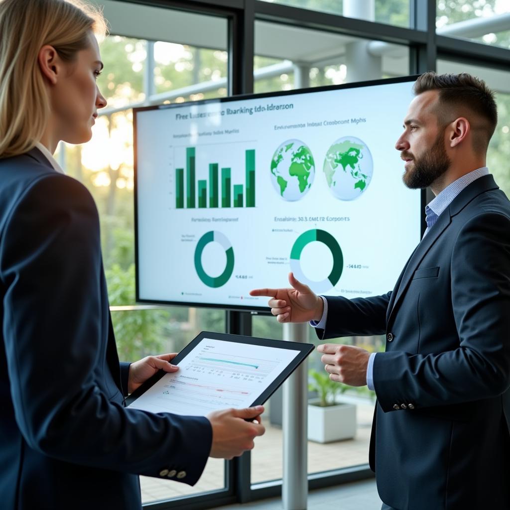 Implementation of sustainable banking practices in modern financial institutions