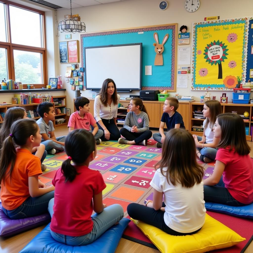 Teaching empathy to children through classroom discussion and activities