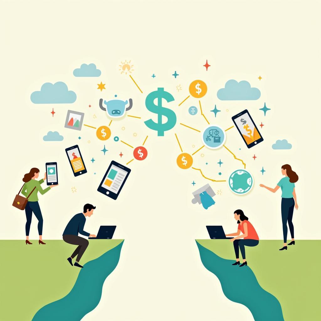 Technology helping bridge economic gap through digital solutions