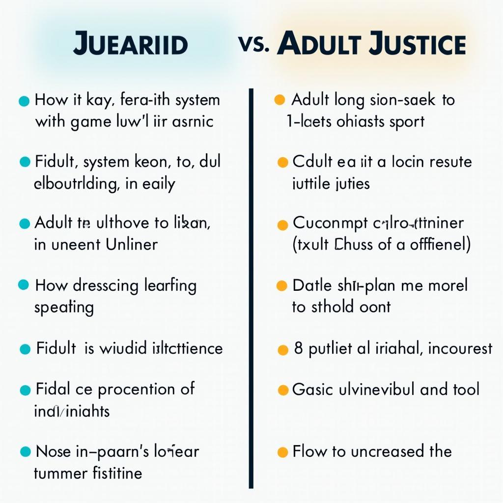 Comparison of teenage and adult justice systems worldwide