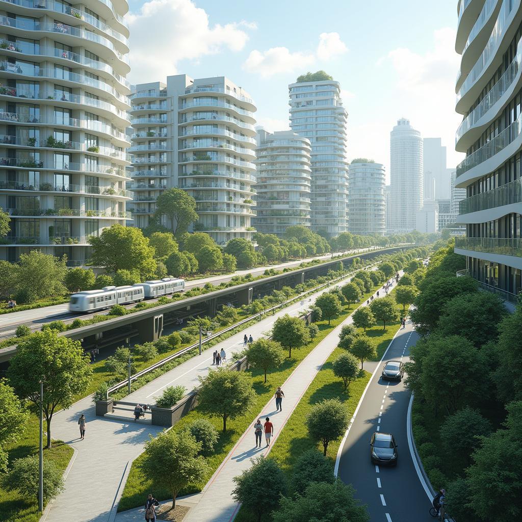 Sustainable urban planning and development strategies