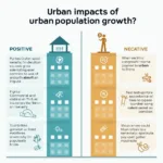 Urban population growth impacts discussion analysis chart