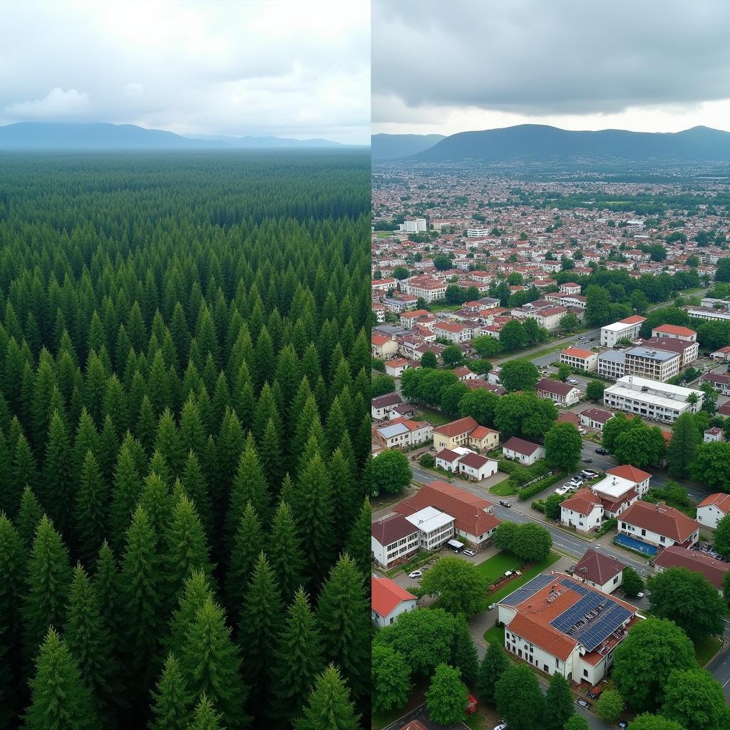 The devastating effects of urbanization on natural wildlife habitats and ecosystems
