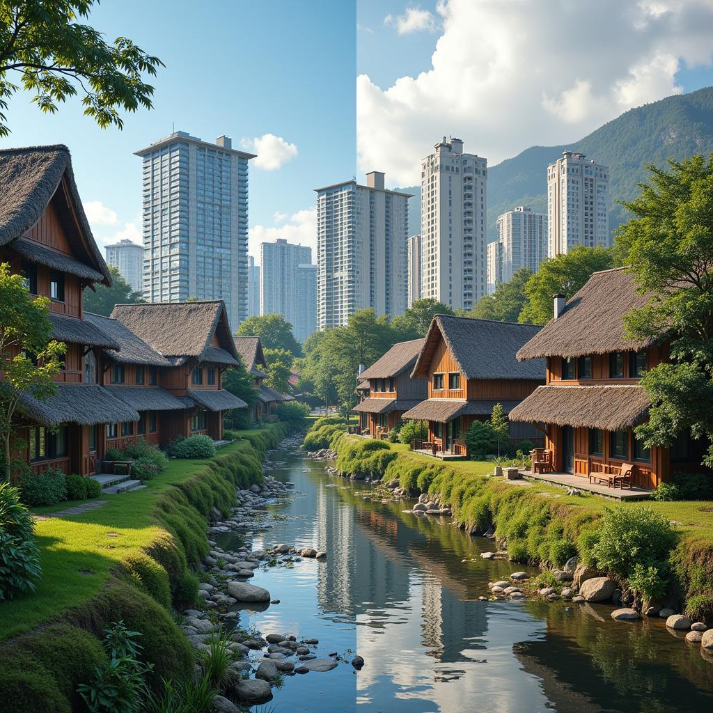How urbanization transforms traditional communities and lifestyles