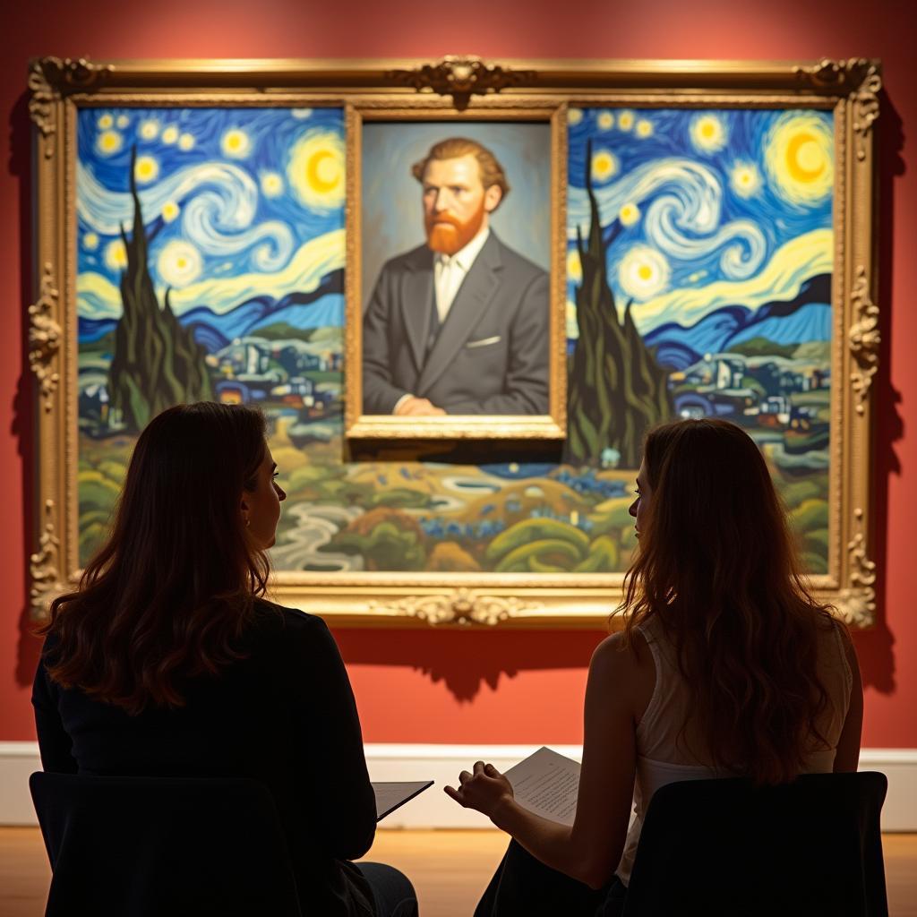 Van Gogh's artistic influence discussion in IELTS speaking test