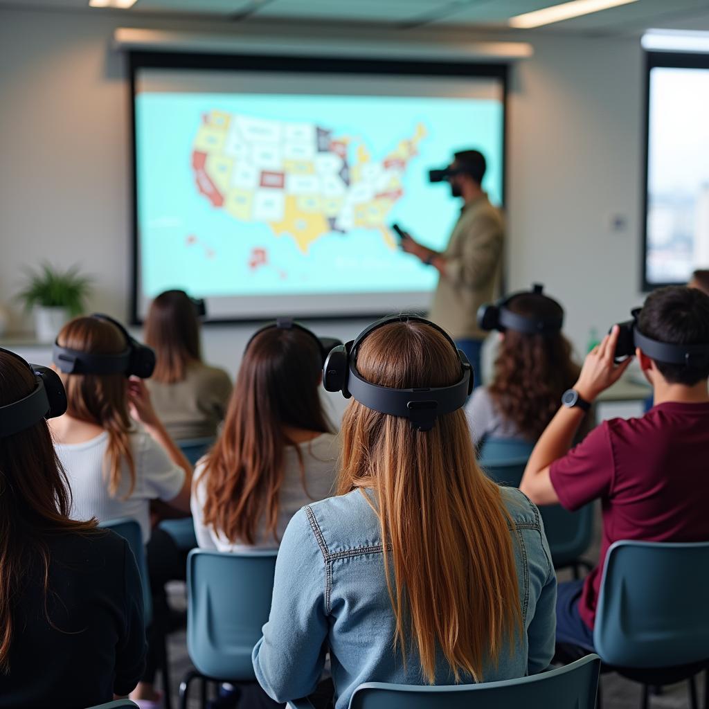 Virtual reality transforming traditional classroom learning experience