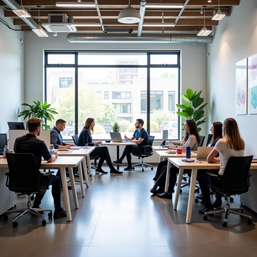 Mental health support programs in modern workplace environment
