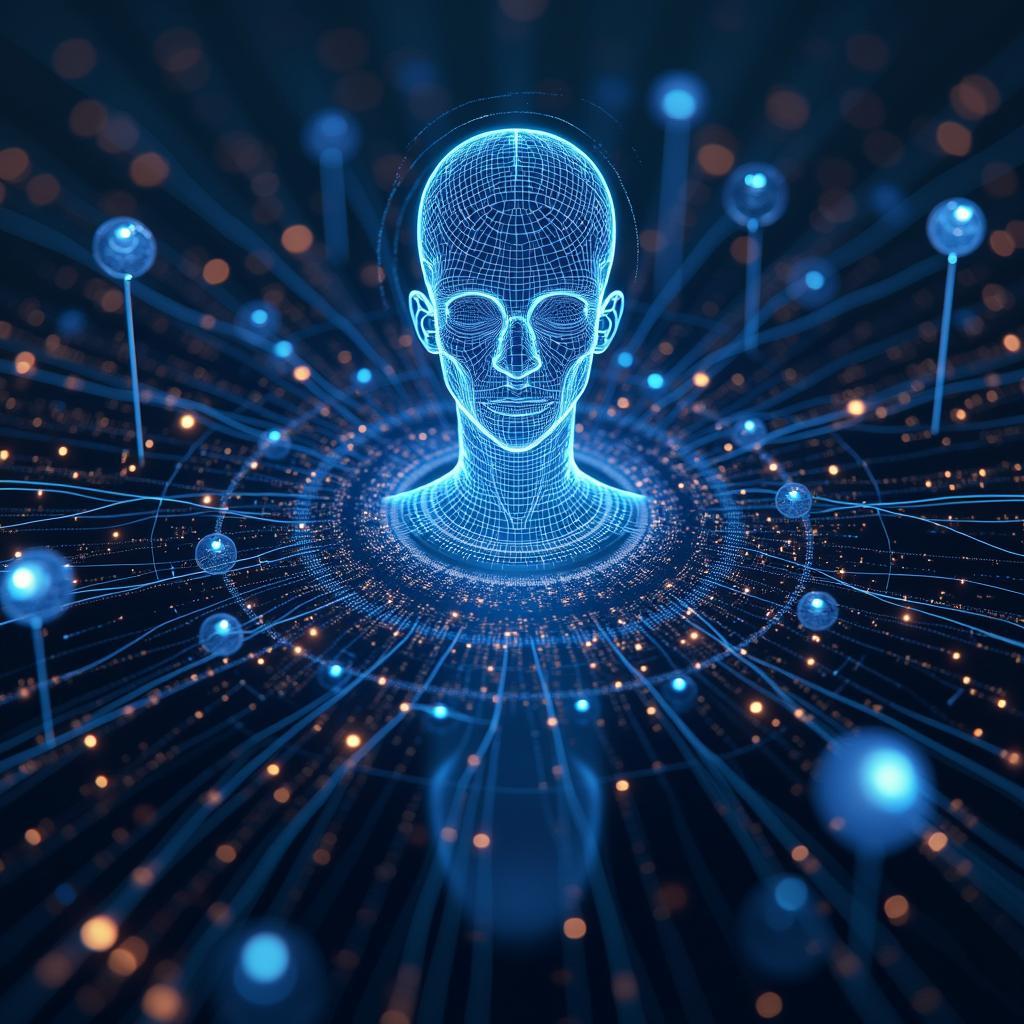 AI leveraging blockchain data for predictive analytics to forecast and prevent intellectual property infringement trends.