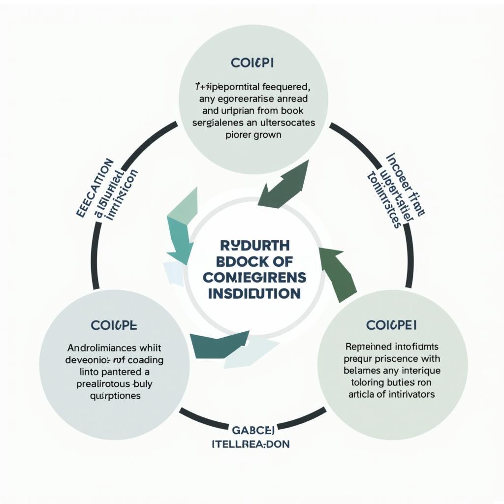 Visual representation of balanced education reform implementation