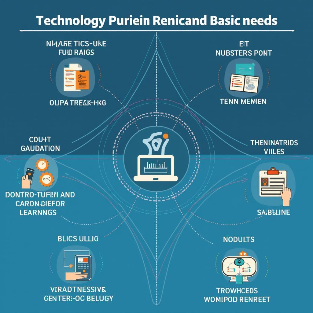 Strategic government allocation of resources between technology and basic needs