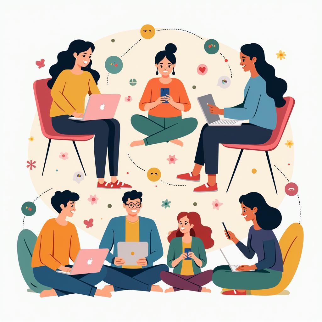Benefits of digital communication in maintaining global relationships through social media and instant messaging.
