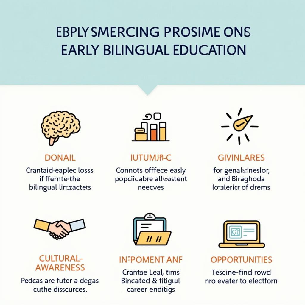 Benefits of early bilingual education visualized