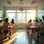 The impact of climate change on classroom environment and learning conditions