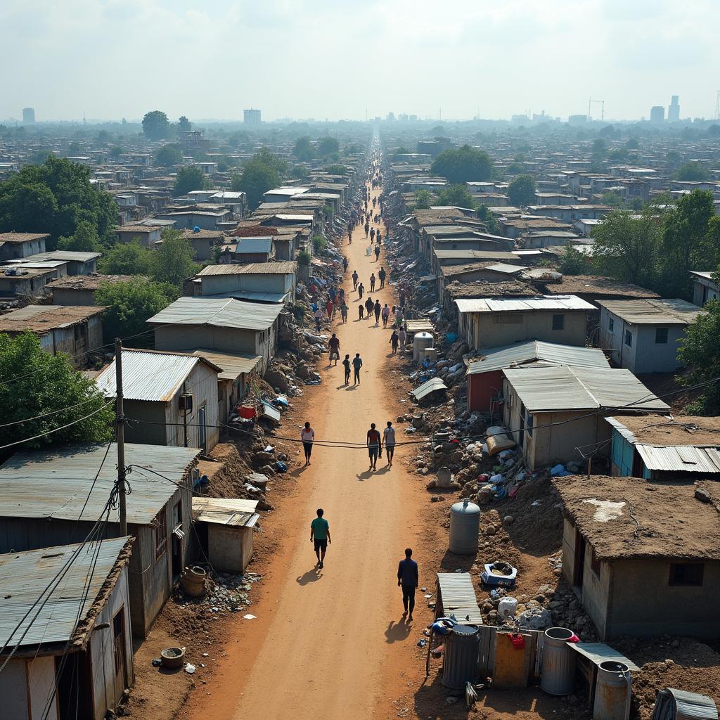 Pressing urban challenges in developing cities: inadequate housing, poor sanitation, and limited public transportation options