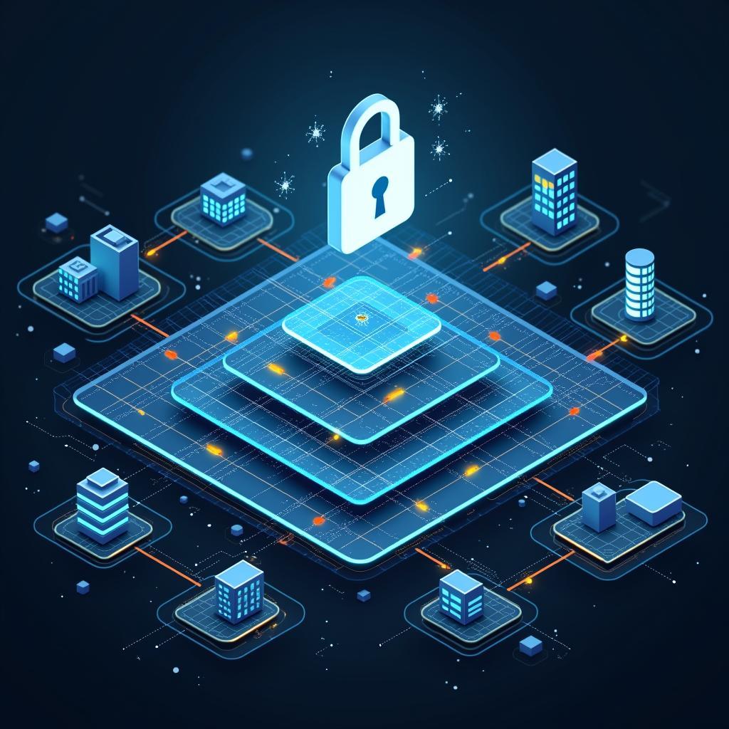 Advanced digital security systems protecting public infrastructure