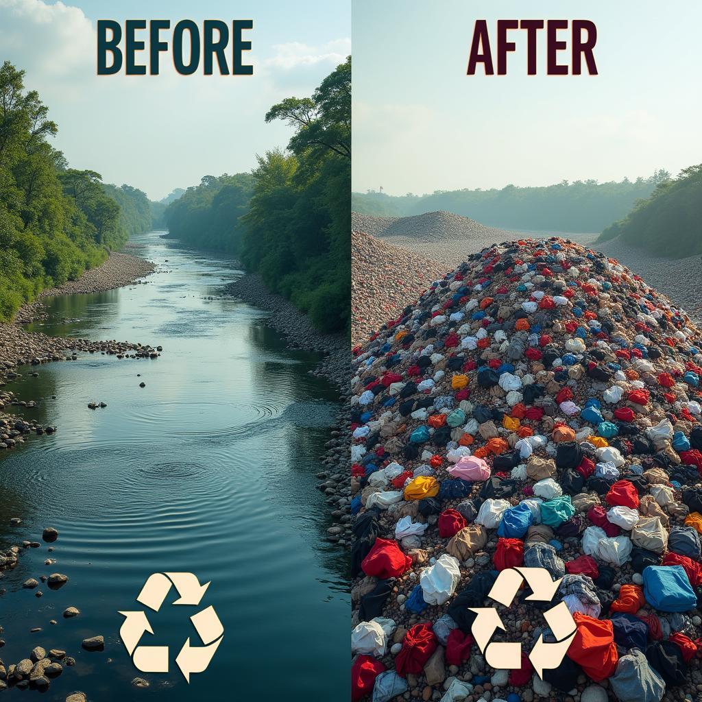 Positive impact of fast fashion regulation: cleaner rivers, less textile waste, promoting sustainable environmental choices