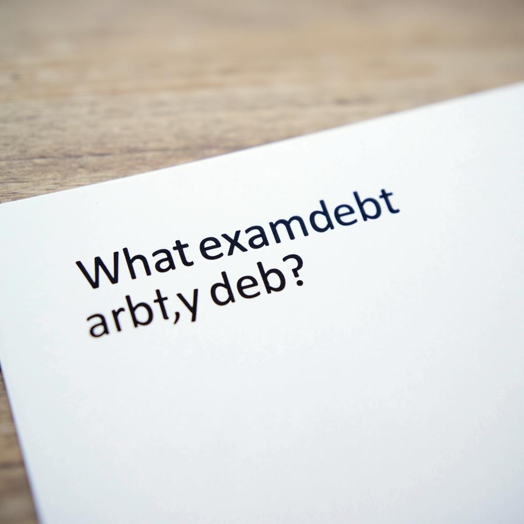 IELTS Writing Task 2 Question on Global Debt Management