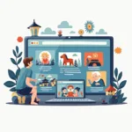 Digital platforms showcasing diverse cultural content worldwide