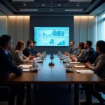 Government officials discussing public safety measures implementation