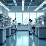 Government funding supports scientific research and laboratory facilities