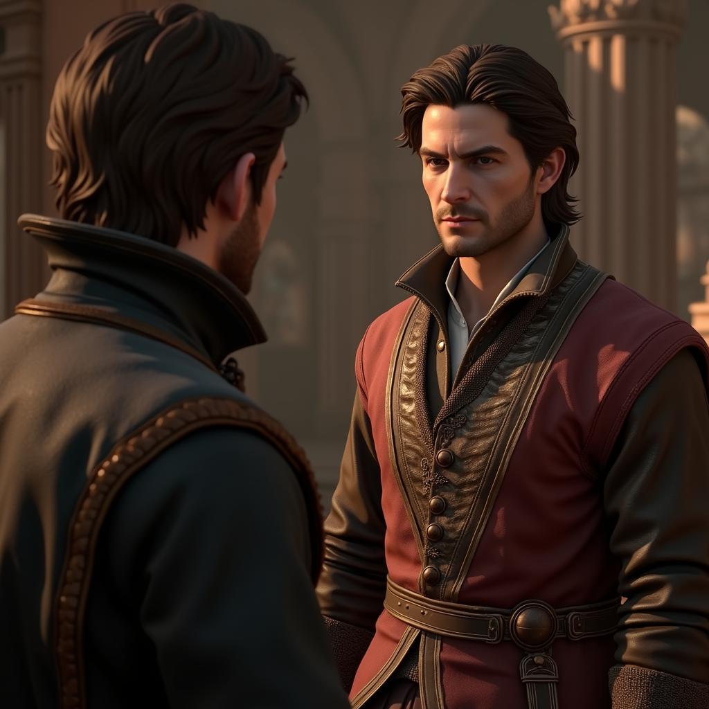 Historical RPG: player choices foster empathy and active learning within an immersive, detailed game world.