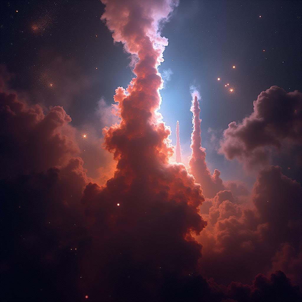 Hubble's Pillars of Creation, Eagle Nebula: stunning visual motivating student interest in cosmic wonders and astronomy.
