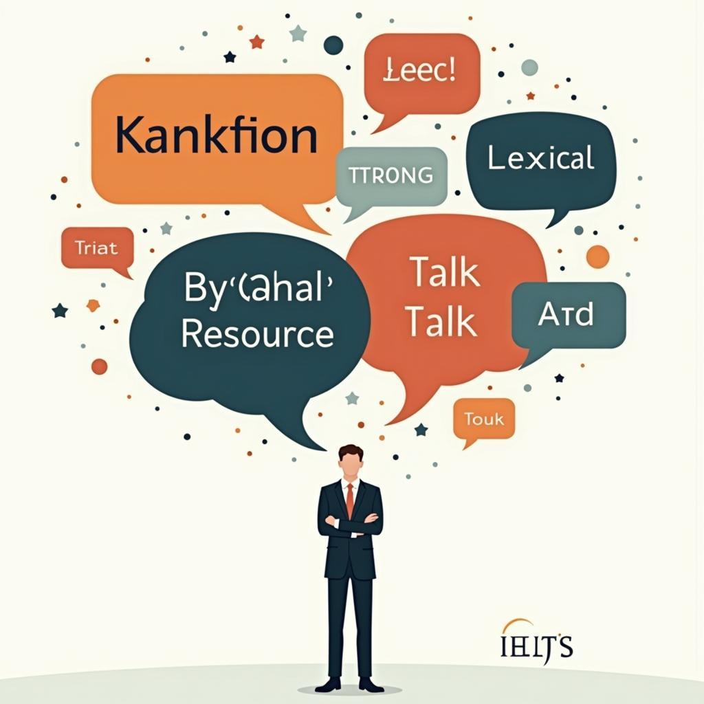Visual representation of rich vocabulary and effective communication for IELTS speaking high scores