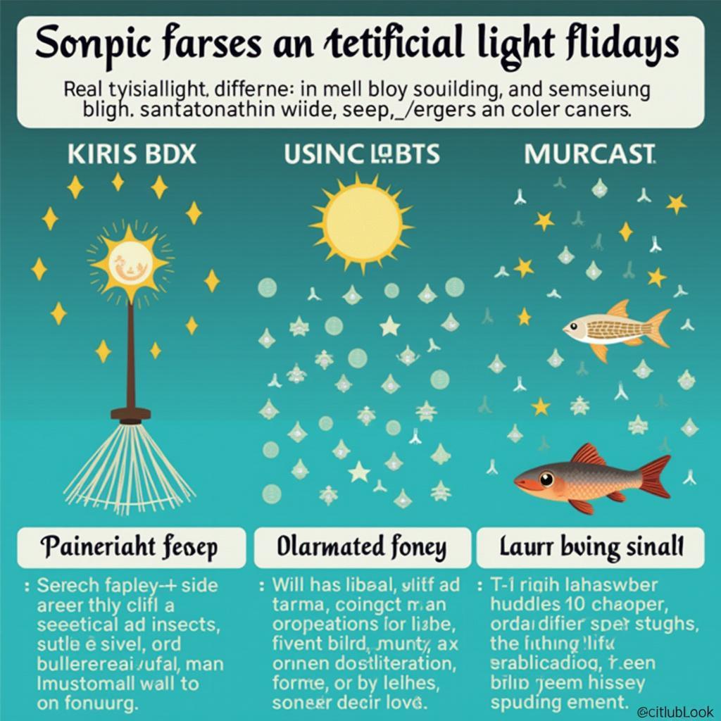 Impact of artificial lighting on wildlife behavior