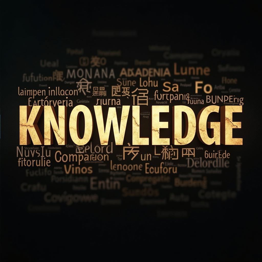 English linguistic hegemony in global academia showing marginalization of other languages and knowledge systems.