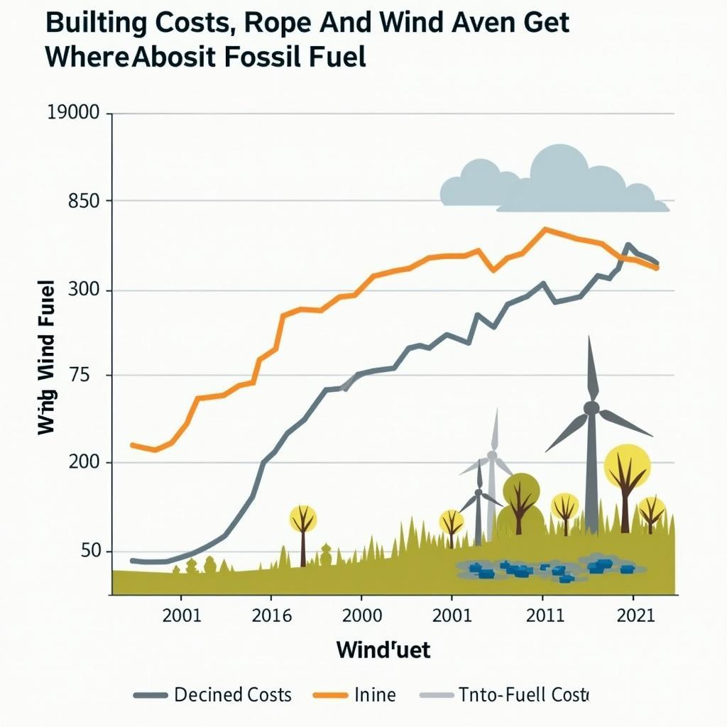 Economic analysis of renewable energy adoption showing declining costs and increasing benefits