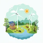Renewable Energy Integration for Environmental Protection