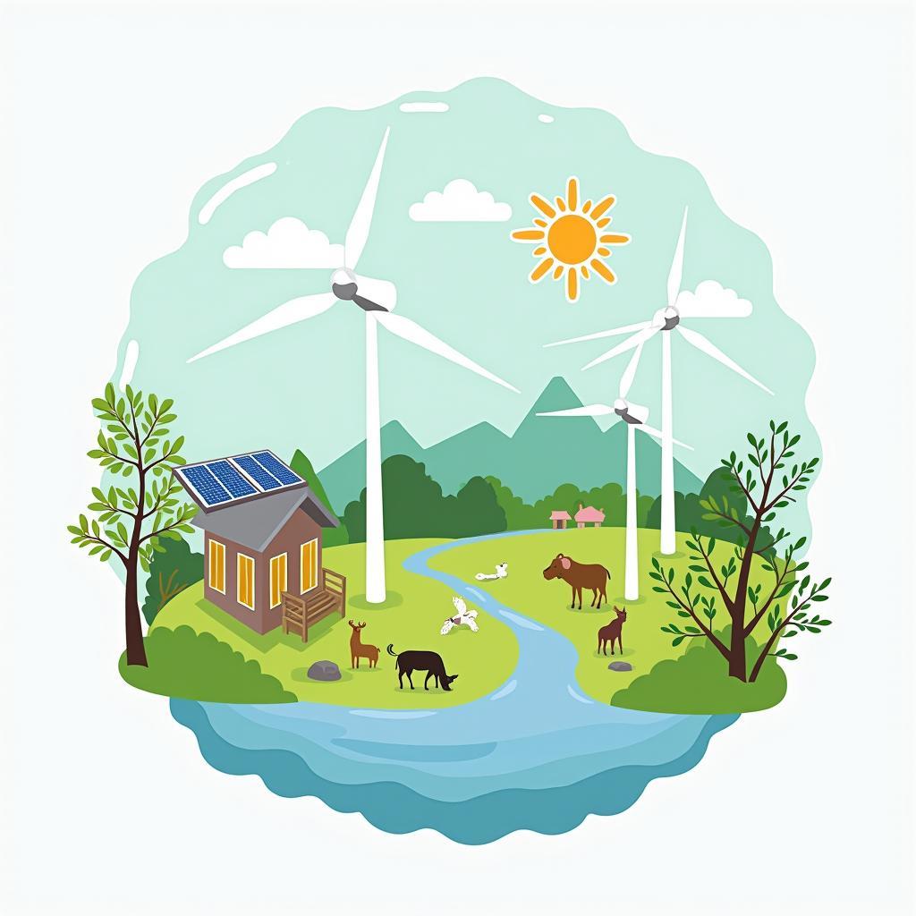 Renewable Energy Integration for Environmental Protection