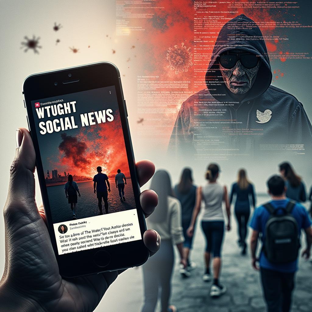Social media crisis risks: fake news spread causing panic, disrupting official relief efforts during emergencies.