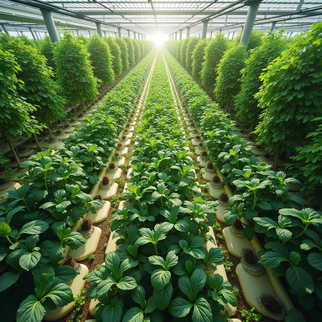Modern sustainable farming methods addressing food security