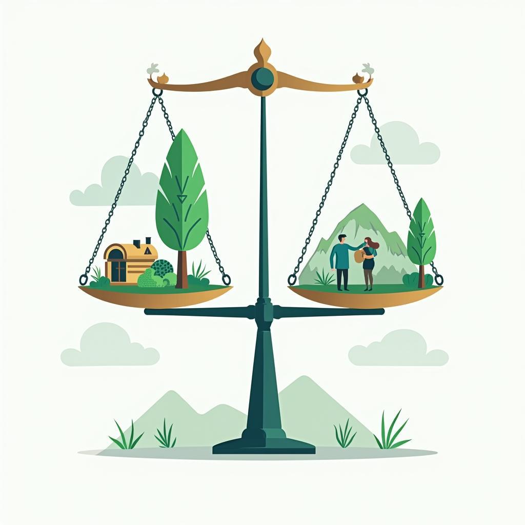 Balancing sustainable tourism practices with economic benefits