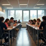 Teaching teamwork versus academic subjects in modern classroom setting